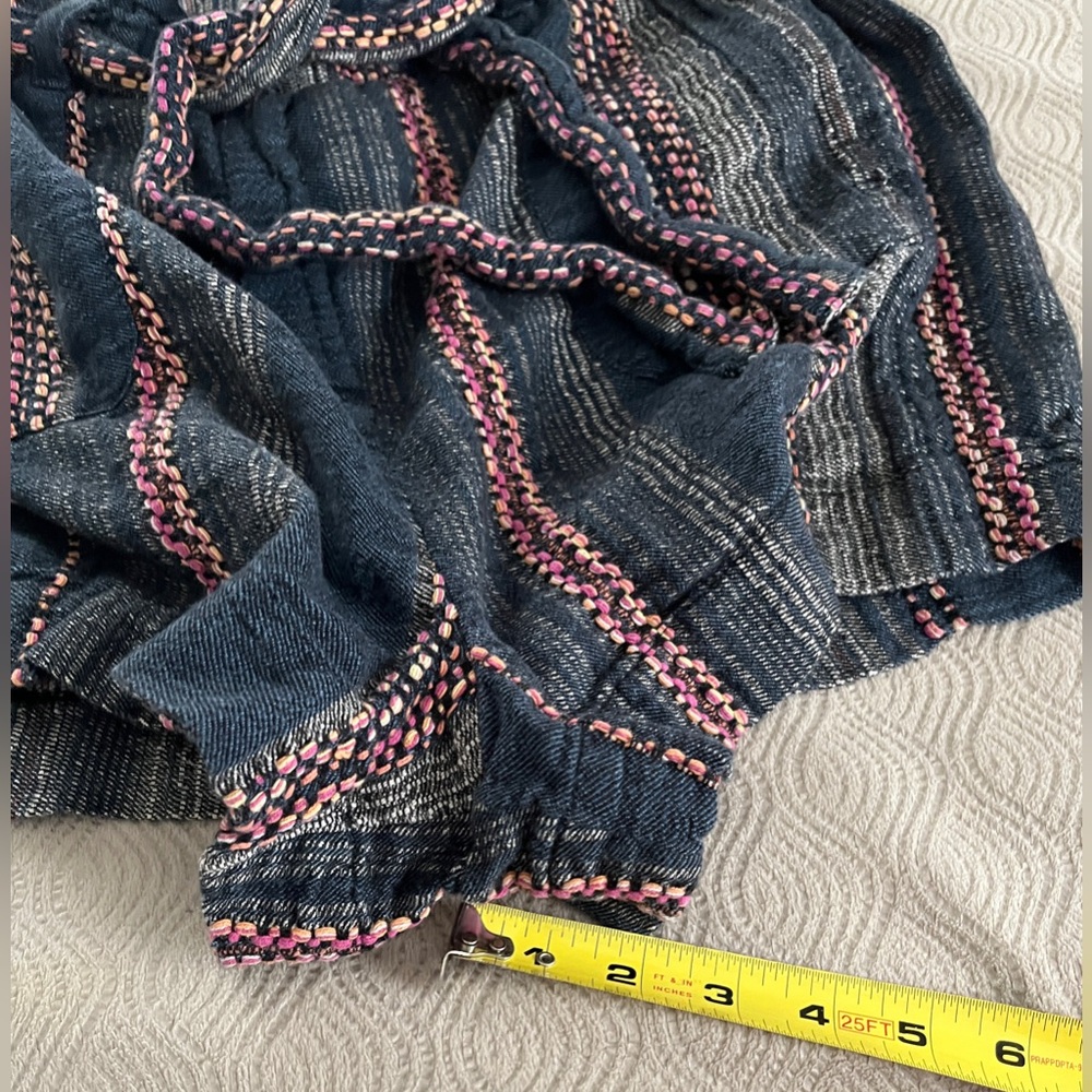 Anthropologie shorts in blue multi size medium - Picture 9 of 12